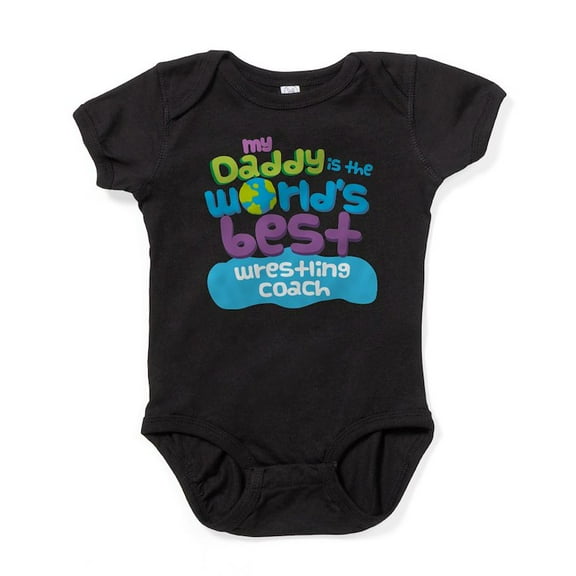 CafePress - Wrestling Coach Gifts For Kids - Cute Infant Bodysuit Baby Romper - Size Newborn - 24 Months