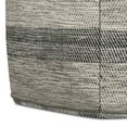 thumbnail image 4 of Clay Boho Square Pouf in Grey Melange Cotton, 4 of 8