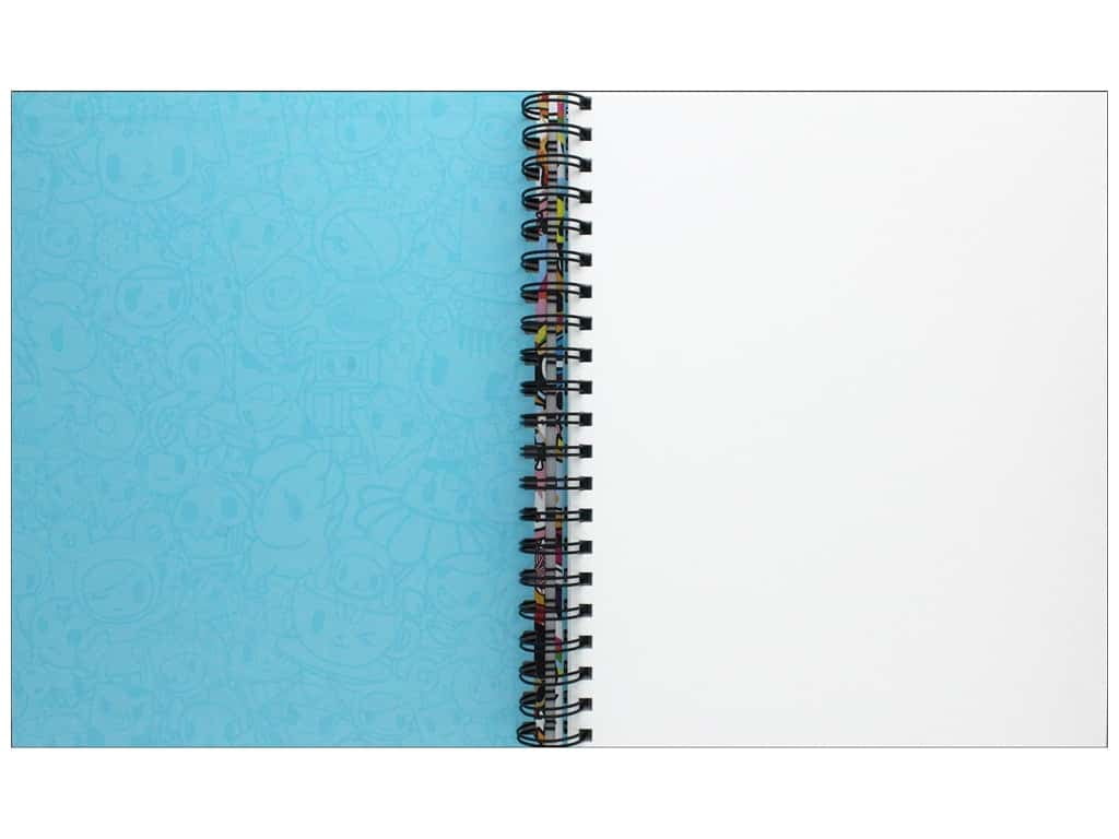 hardcover sketchbook - anjali in blue