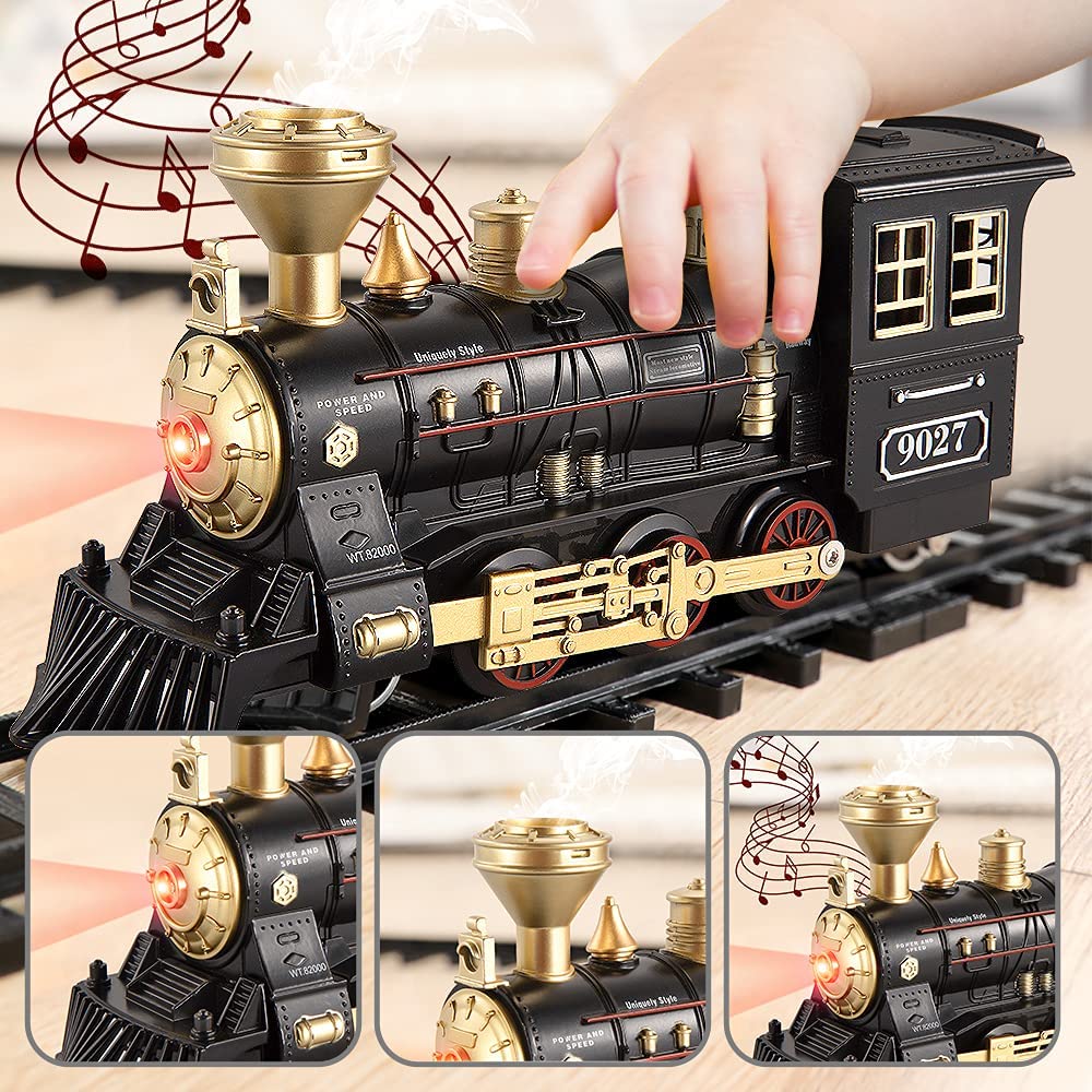 real metal train set