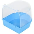 thumbnail image 4 of Bird Cage Bath Parakeet Bathing Tube Bird Bath Cage for Small Bird Bird Cage Accessories Blue, 4 of 5