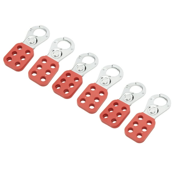 Lock Out Hasp, Tamper Proof  Loto Hasp 6 Hole  For Industrial Chemical 