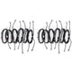 thumbnail image 1 of 2Sets vintage trenzado pulseras vaca split cuero brazalete pulsera punk estilo decoración, 1 of 8
