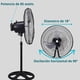 thumbnail image 5 of Ventilador 3 En 1 Aerotec De 18 Pulgadas 85W Potencia Aspas De Metal VM-181 Negro, 5 of 7
