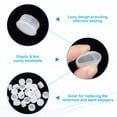 thumbnail image 3 of Salt and Pepper Shaker Stoppers Plastic Salt Shaker Plug Replacement Round End Cap 0.94", 3 of 6