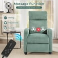 thumbnail image 5 of Bonzy Home Electric Recliner with Massage Therapy, for Living Room & Bed Room, Green, 5 of 8