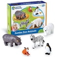 thumbnail image 1 of Recursos de aprendizaje sobre juguetes Jumbo Zoo Animals, 1 of 6