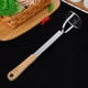thumbnail image 1 of Utensilios de cocina de acero inoxidable, 3 piezas, mango alargado con clip para troncos, práctico colador tipo zapatilla para sopa, pala para pescado pastel, 1 of 5