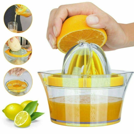

WSBDENLK Clearance Sale Orange Lemon Juicer Manual Hand Squeezer with Built-In Measuring Cup and Grater Small Appliance Clearance