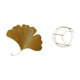 thumbnail image 5 of Escultura Abstracta De Hierro Forjado Con Hojas De Ginkgo Para Montar En La Pared, Ideal Para Sala De Estar, Oficina, Hotel, Comedor, Restaurante, Estilo Rústico, Estante Colgante De Metal De, 5 of 8