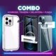 thumbnail image 2 of Kit Micas Hidrogel Pantalla + Trasera + Funda Uso Rudo, 2 of 7