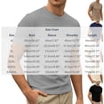 thumbnail image 3 of JOANKDMI Waffle Knit T-Shirts for Men Short Sleeve Casual Crew Neck Tops Lightweight Breathable Textured Basic Tees Everyday Comfort Fit Summer Activewear, M-5XL, 3 of 9