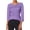 Purple, variant on UJNDER Women's Plus Size Tops for Everyday Wear Loose Fit Comfortable Casual Design for Spring Summer Fall GY1 XL