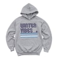 thumbnail image 5 of Winter Vibes Stripes - Women's Graphic Hoodie, 5 of 10