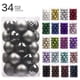 thumbnail image 5 of 34 Uds. Adornos de bolas de Navidad inastillables de 4cm para árbol de Navidad decoración de fiesta de cumpleaños de boda Zhivalor CWY-1048, 5 of 5