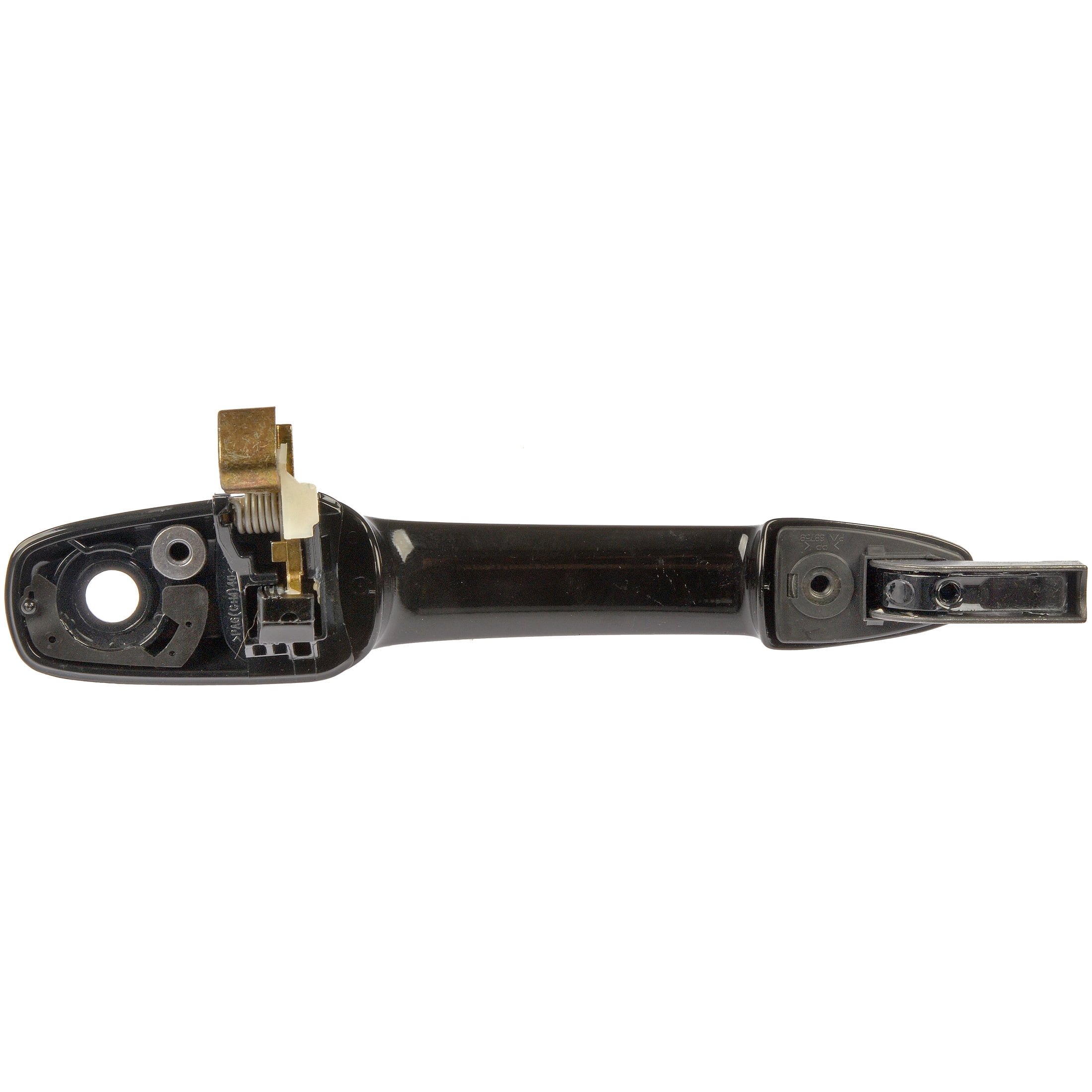 Dorman 79440 Front Driver Side Exterior Door Handle for Specific Mazda Models, Smooth Black