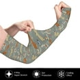 thumbnail image 3 of Fotbe Dachshund Dog Bird UV Sun Protection Arm Sleeves - Tattoo Cover Up - Basketball Arm Sleeve UPF 50 Cooling for Men Women, 3 of 8