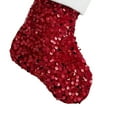 thumbnail image 3 of vnanda Christmas Sequin Socks Christmas Stocking with Hand Knitted Embroidered Letters Unique Shiny Design Size Christmas Decorations Unique Christmas, 3 of 8