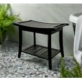 thumbnail image 3 of Solid Bamboo Spa Style Bench, 3 of 7
