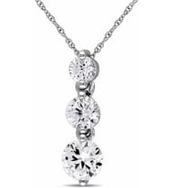 Everly Women's Sapphire 10k White Gold Necklace