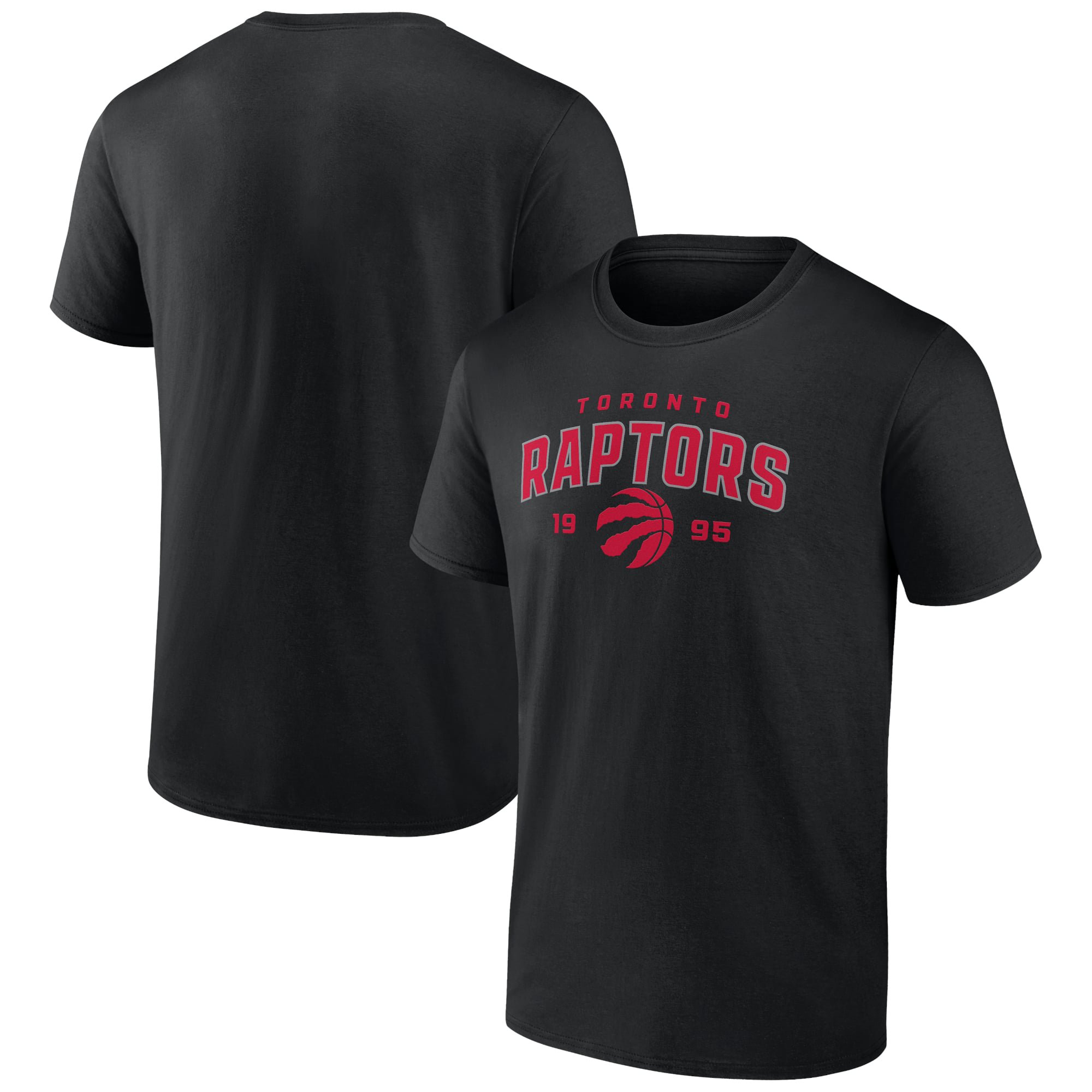 Men's Black Toronto Raptors Rebel Logo T-Shirt