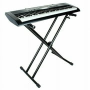 High Quality Foldable Electronic Keyboard Piano Stand Single Braced X Frame Stand Adjustable Height for Keyboard and Digital Pianos