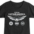thumbnail image 3 of Marvel Captain America: Brave New World - Icons - Toddler And Youth Girls Fitted Short Sleeve Graphic T-Shirt, 3 of 5