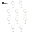 thumbnail image 4 of Guardurnaity Llaveros Tornillo a granel Ojo Pasadores Gancho Enlace de metal Llaves de coche Anillo Herramientas colgantes Bucles Etiqueta Ropa, zapatos y accesorios Miscelánea anillo plano, 4 of 6