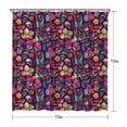 thumbnail image 5 of Pioneer Flower 72x72in Shower Curtain,Bathroom Decorative Shower Curtains Set with 12 Hooks,Modern Waterproof Washable Shower Curtain, 5 of 5