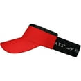 thumbnail image 2 of Headsweats Supervisor Quick Drying Sport Sun Visor - Red, 2 of 3
