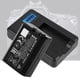 thumbnail image 5 of Cargador único LCD para batería Sony Alpha A6000 A6300 A6500 A7r A7 - NP-FW50, 5 of 10