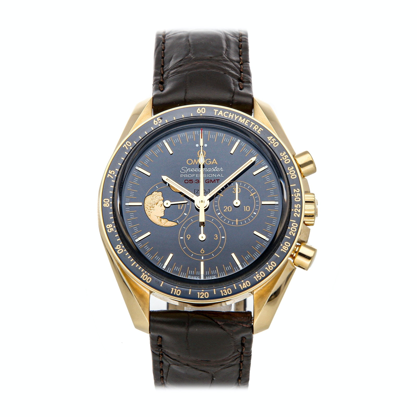 Omega - Pre-Owned Omega Speedmaster Moonwatch Anniversary ...