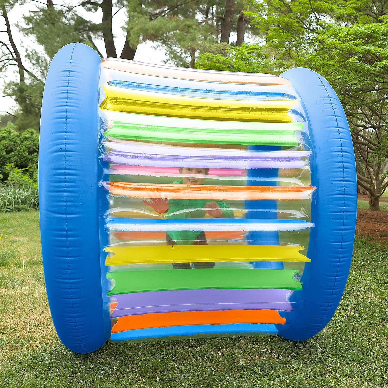 Giant inflatable cheap colorful wheel