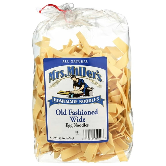 Mrs. Miller's Old Fashioned Wide Noodles, 16-Ounce (Pack of 6)
