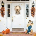 thumbnail image 4 of Thanksgiving Decorative Pendant Artificial Flower Pumpkin Wall Hanging | Multicolor Plastic Autumn Leaves | Lightweight Durable Fall Harvest Decor for Home Restaurant Party, 4 of 6