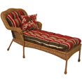 thumbnail image 2 of Coussin de Chaise Longue Extérieur Capitonné en Forme de U de 74 Po sur 19 Po - Monserrat Sangria, 2 of 2