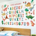 thumbnail image 2 of Pegatinas de pared de dinosaurios Letras Números TUNC Sencillez, 2 of 5