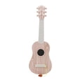 thumbnail image 4 of Guitarra de juguete para niños, miniguitarra educativa de 6 cuerdas, instrumento musical infantil. madera blanca, 4 of 9