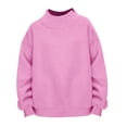 thumbnail image 6 of XXWXYD Winter Kids High Neck Velvet Sweatshirts Cozy Thermal Jackets Fall Winter Warm Clothing for Boys Girls M/L Sizes, 6 of 6