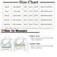 thumbnail image 3 of Jsaierl Bras for Women Front Closure No Wire Lift T-shirt Bras Cotton Sexy Bralettes Cozy Breathable Full Figure Bras, 3 of 5