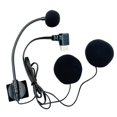 thumbnail image 7 of LIANXUE Motorcycle Half Hooded Helmets Microphone with Type C Connectors and Double 32Ω Speakers Omnidirectional Earphone Mic, 7 of 7