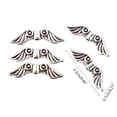 thumbnail image 6 of MANNYA 50 Pcs Angel Wing Spacer Metal Charm Beads for DIY Bracelets Necklace Jewellery Making, 6 of 7