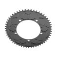 thumbnail image 4 of Plato De Bicicleta, Plato único De Aluminio De Corte Fino BCD De 130 Mm Para Ciclismo BMX ANGGREK Negro, 4 of 8