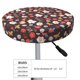 thumbnail image 4 of Disketp To The Best Mom Funda Redonda para Taburete, Funda de Cojín para Silla de Bar Suave y Elástica-13 inch, 4 of 7
