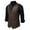 Coffee, variant on Baqcunre Tank Tops Men European And American V Neck Suede Single Breasted Coat Mens Casual Vest Mens Vest Sleeveless Tshirts For Men Tops For Men Black L