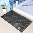 thumbnail image 4 of Zimtown 60"x36" Rubber Mat , Anti-Fatigue & Non-Slip for Restaurant, Kitchen, Bar, Bathroom, Garage, Garden, Outdoor Indoor, Black, 4 of 10