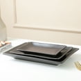 thumbnail image 3 of Stone Lain Valencia 3-Piece Service Plate Set Porcelain, Metallic Grey, 3 of 6