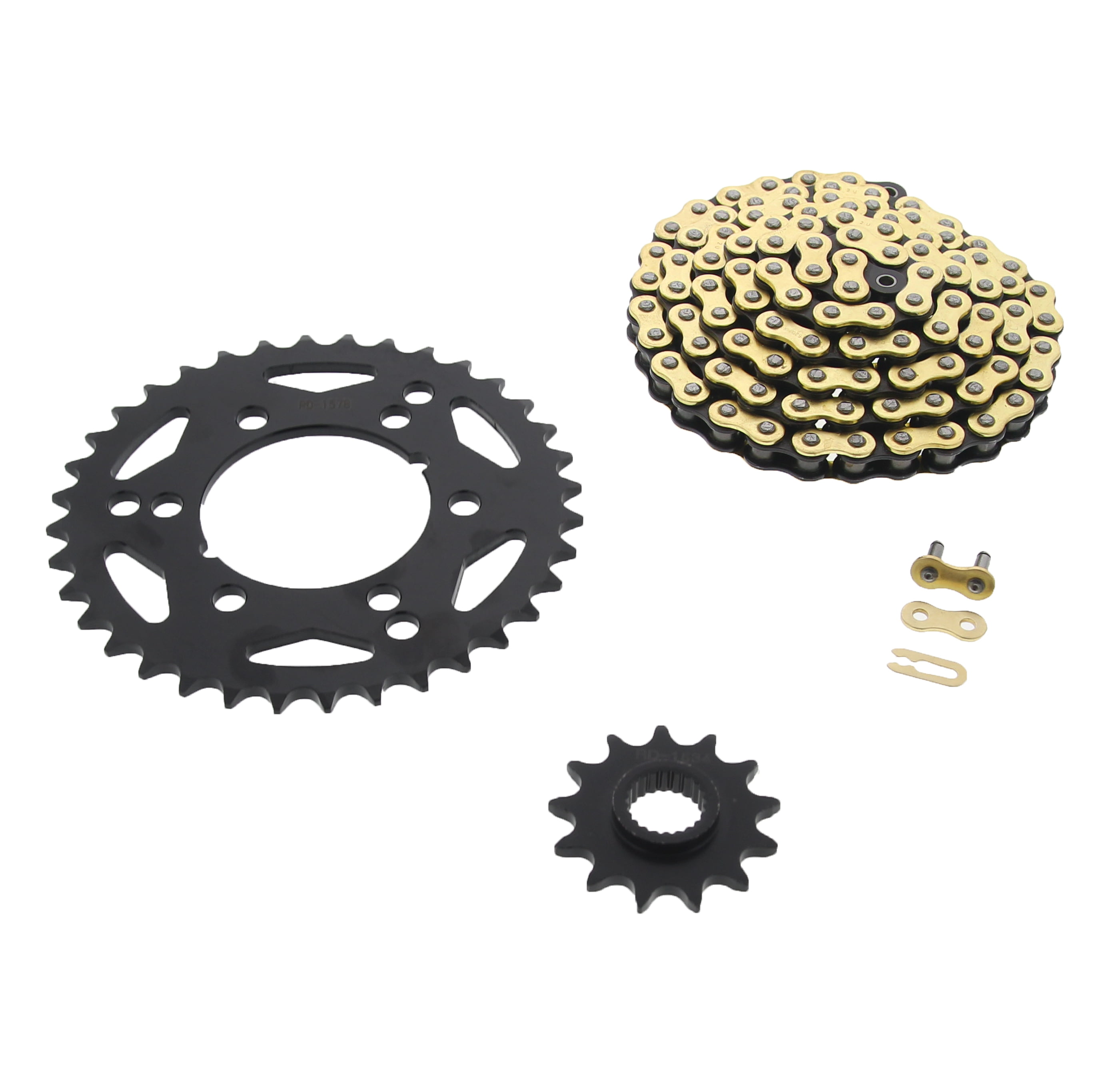 Polaris 300 4x4 Gold O Ring Chains & Complete Sprocket Set