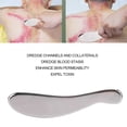 thumbnail image 3 of Herramienta Gua Sha de Acero inoxidable, Herramiente de Raspado de Masaje, Sin Daños Slick Borde de Buena Spa para Tratamiento Antienvejecimiento de la Cara y LA, 3 of 7