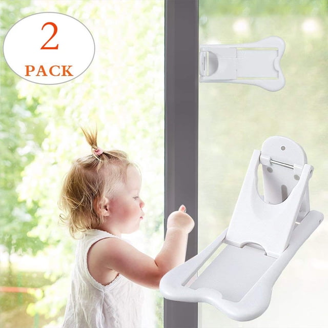 Xihbxyly Juego de Cerradura para Puerta Corrediza, Fácil de Instalar Sin Herramientas, Cinta Adhesiva Resistente, a Prueba de Niños, Ideal para Armarios, Ventanas y Puertas de Patio, Seguridad para E